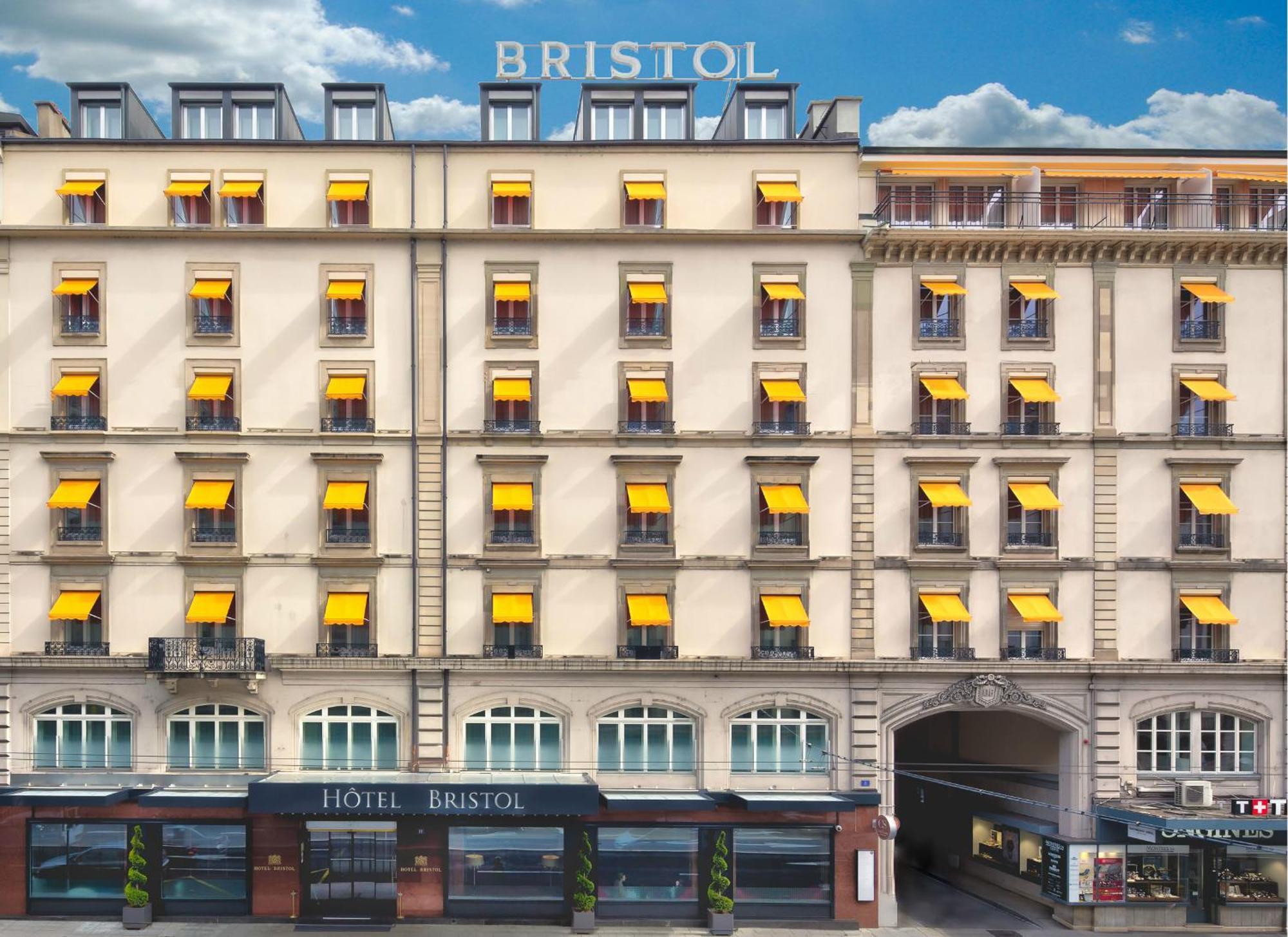 Hotel Bristol Женева Екстериор снимка